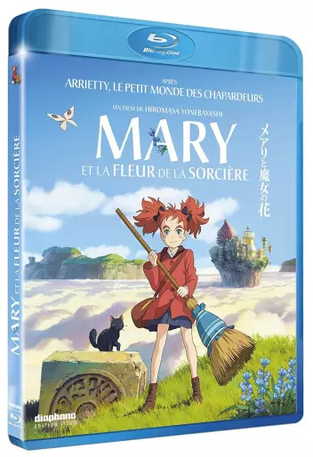 vidéo manga - Mary et la fleur de la sorcière - Blu-ray