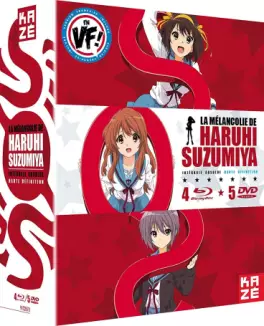 anime - Mélancolie De Suzumiya Haruhi (la) - La totale ! - Saison 1 + Saison 2 + Film + Mini-épisodes - Blu-ray