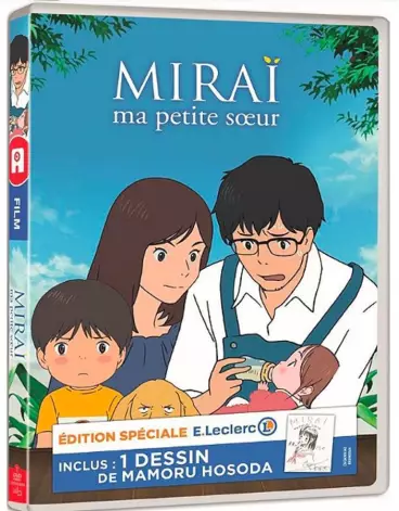 vidéo manga - Miraï, ma petite soeur - Edition DVD - E.Leclerc