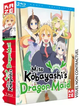 anime - Miss Kobayashi's Dragon Maid - Saison 1 - Intégrale Blu-Ray
