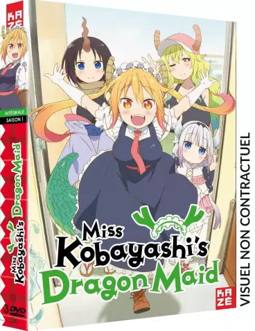 vidéo manga - Miss Kobayashi's Dragon Maid - Saison 1 - Intégrale DVD