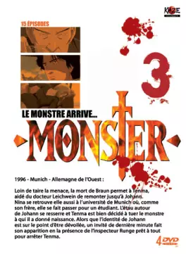 manga animé - Monster - Coffret Vol.3