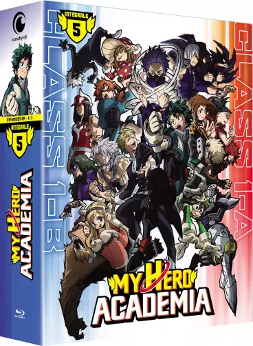 vidéo manga - My Hero Academia - Saison 5 - Intégrale - Blu-Ray