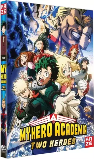 vidéo manga - My Hero Academia - Film 1 - Two heroes - DVD