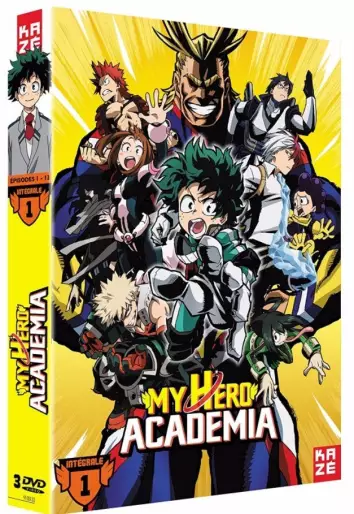 vidéo manga - My Hero Academia - Intégrale Saison 1