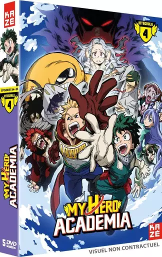 vidéo manga - My Hero Academia - Saison 4 - Intégrale - DVD
