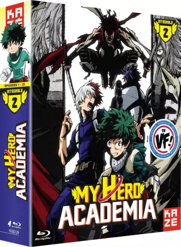 vidéo manga - My Hero Academia - Intégrale Saison 2 - Blu-ray