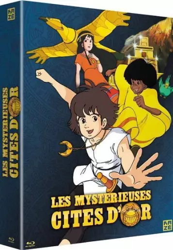 vidéo manga - Mystérieuses Cités d'or les) - Intégrale Kaze - Blu-Ray Slim