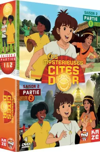 vidéo manga - Mystérieuses Cités d'Or (les) - Saison 2 - Coffret Vol.1