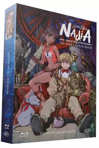 vidéo manga - Nadia, le Secret de l'Eau Bleue - Edition Blue Water - Blu-Ray
