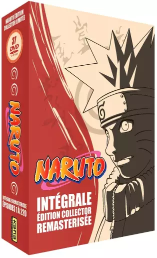vidéo manga - Naruto - Intégrale Collector - Coffret A4