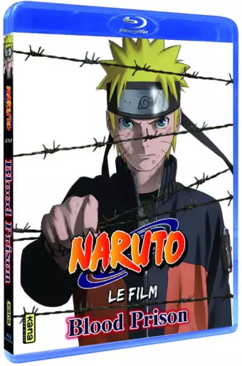 vidéo manga - Naruto Shippuden Film 5 - Blood Prison - Blu-Ray
