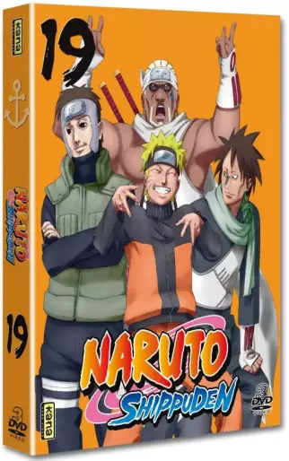 vidéo manga - Naruto Shippuden - Coffret Vol.19