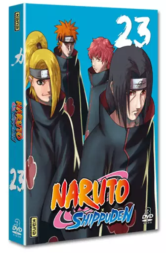 vidéo manga - Naruto Shippuden - Coffret Vol.23