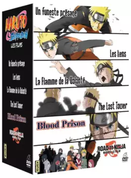 Manga - Naruto Shippuden Coffret 6 Films