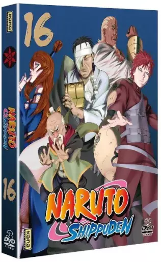 vidéo manga - Naruto Shippuden - Coffret Vol.16