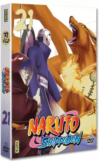 vidéo manga - Naruto Shippuden - Coffret Vol.21