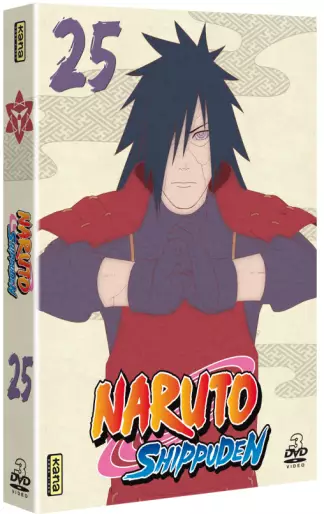 vidéo manga - Naruto Shippuden - Coffret Vol.25