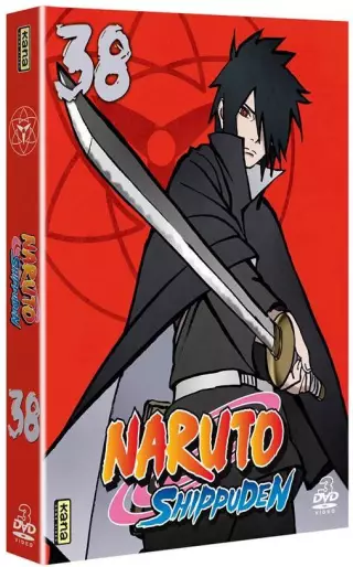 vidéo manga - Naruto Shippuden - Coffret Vol.38