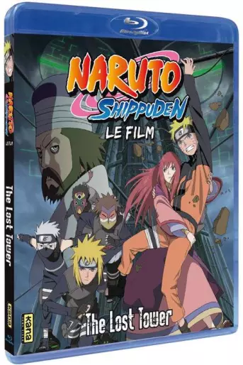 vidéo manga - Naruto Shippuden Film 4 - The Lost Tower - Blu-Ray