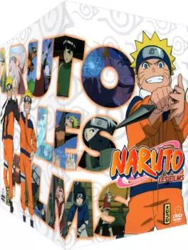 Manga - Manhwa - Naruto & Naruto Shippuden - Les 9 films - Coffret DVD