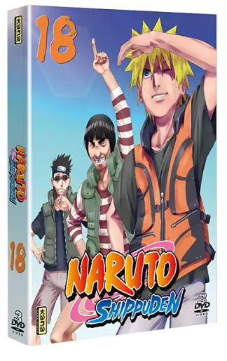 vidéo manga - Naruto Shippuden - Coffret Vol.18