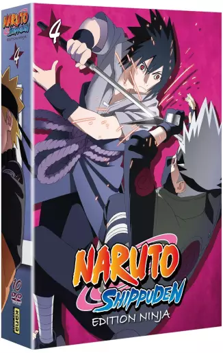 vidéo manga - Naruto - Shippuden - Edition Ninja Vol.4