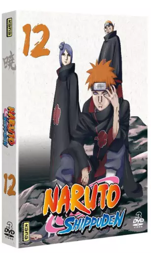 vidéo manga - Naruto Shippuden - Coffret Vol.12