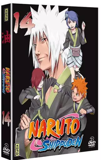 vidéo manga - Naruto Shippuden - Coffret Vol.14
