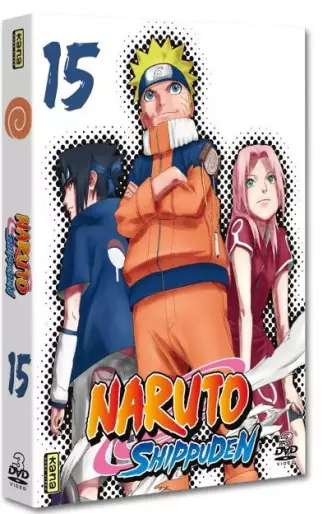 vidéo manga - Naruto Shippuden - Coffret Vol.15