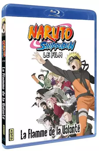 vidéo manga - Naruto Shippuden Film 3 - La Flamme de la volonté - Blu-ray