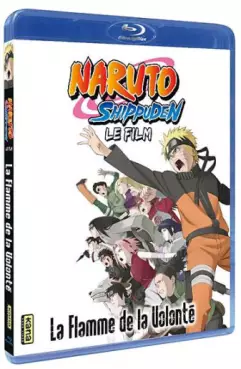 manga animé - Naruto Shippuden Film 3 - La Flamme de la volonté - Blu-ray