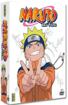 Manga - Manhwa - Naruto - Les 3 films - Coffret