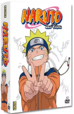 anime - Naruto - Les 3 films - Coffret