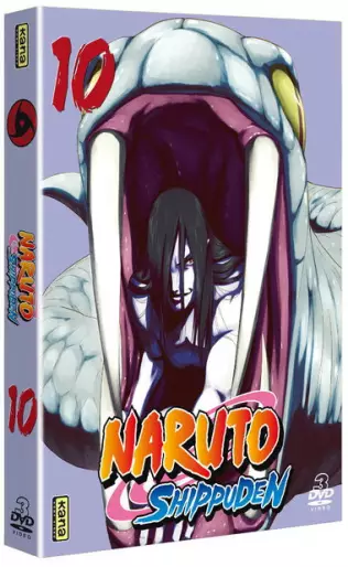 vidéo manga - Naruto Shippuden - Coffret Vol.10