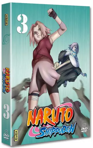 vidéo manga - Naruto Shippuden - Coffret Vol.3