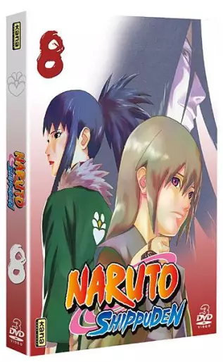 vidéo manga - Naruto Shippuden - Coffret Vol.8