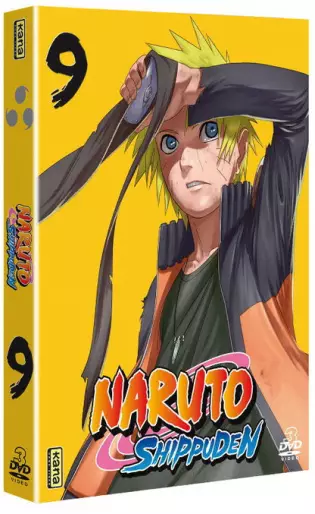 vidéo manga - Naruto Shippuden - Coffret Vol.9