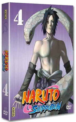 vidéo manga - Naruto Shippuden - Coffret Vol.4