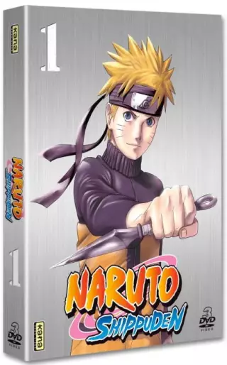 vidéo manga - Naruto Shippuden - Coffret Vol.1