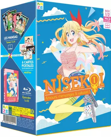 vidéo manga - Nisekoi - Cross Edition - Blu-Ray Vol.1
