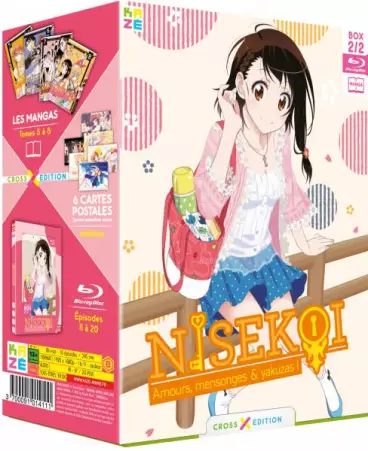 vidéo manga - Nisekoi - Cross Edition - Blu-Ray Vol.2