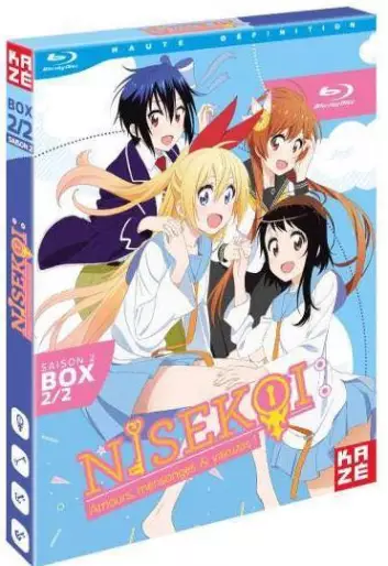 vidéo manga - Nisekoi 2 - Blu-Ray Vol.2