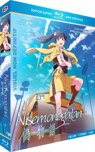 vidéo manga - Nisemonogatari - Intégrale Blu-Ray - Saphir