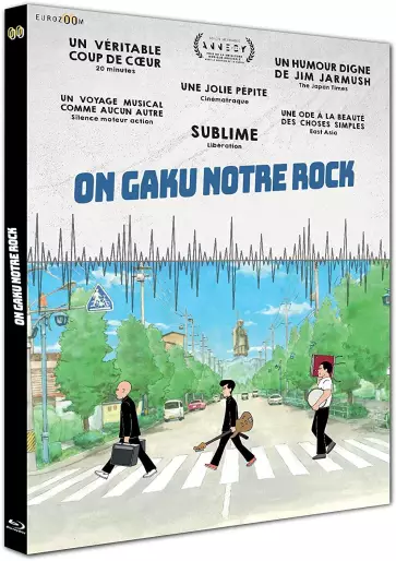 vidéo manga - On-Gaku Notre Rock - Blu-Ray