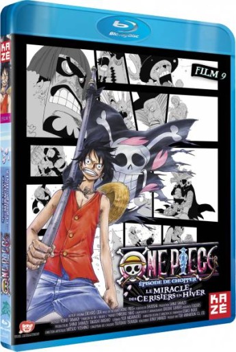 vidéo manga - One Piece - Film 9 - Chopper - Le Miracle des cerisiers en hiver  - Blu-Ray