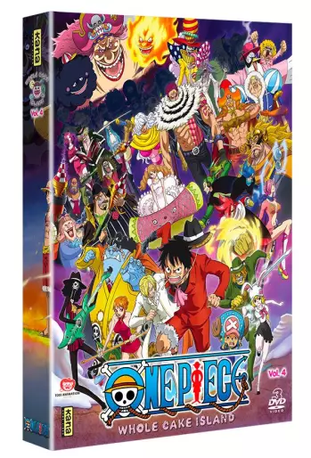vidéo manga - One Piece - Whole Cake Island Vol.4