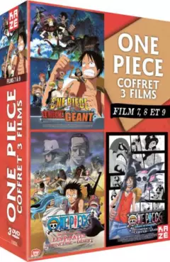 anime - One Piece - Coffret Films 7 à 9