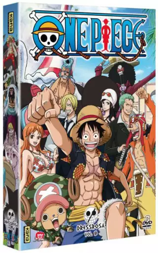 vidéo manga - One Piece - Dressrosa Vol.8