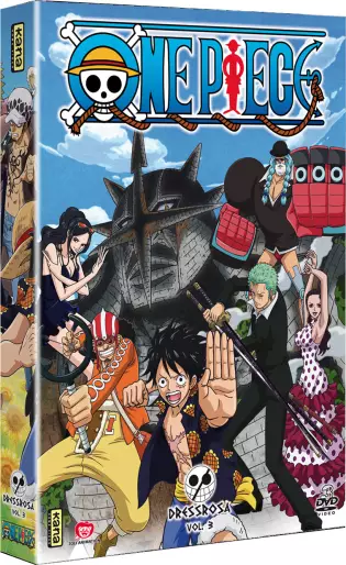 vidéo manga - One Piece - Dressrosa Vol.3